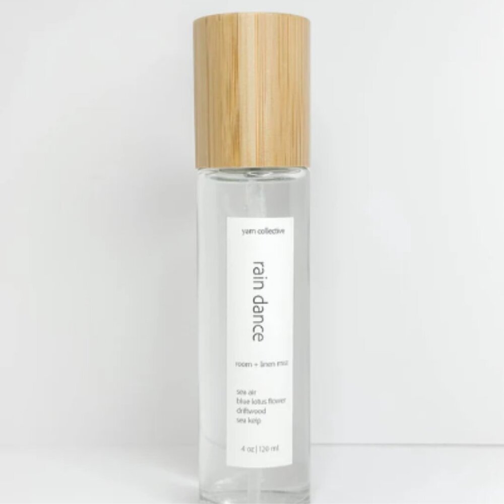 NWT Yam Collective Rain Dance Blue Lotus + Driftwood Room & Linen Mist